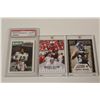 Image 1 : 1987 TOPPS #296 RANDALL CUNNINGHAM ROOKIE CARD PSA GRADED 8 PLUS 2 RUSSELL WILSON ROOKIES