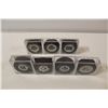 Image 1 : 7 AUTOGRAPHED PUCKS- RICHARD BRODEUR, PAVEL BURE, MATS SUNDIN, ERIC LINDROS, CURTIS JOSEPH AND