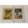 Image 1 : 1982-83 OPC #380 DALE HAWERCHUCK ROOKIE CARD & 1984-85 OPC CAM NEELY ROOKIE CARD