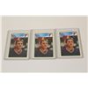 Image 1 : LOT OF 3- 1988-89 OPC #66 BRETT HULL ROOKIE CARDS- HIGH GRADE