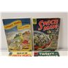 Image 2 : DELL 10 AND 12 CENT COMICS- INC. LOONEY TUNES #96 (1949) SPACEMAN #6 (1963) TALES OF THE