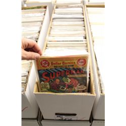 LONG BOX OF COMICS- ASSORTED MARVEL, DC AND INDEPENDANT COMICS. SILVER TO PRESENT AGE, FROM VARIOUS