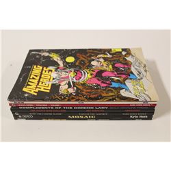 LOT OF 8 ASSORTED GRAPHIC NOVELS