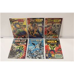 TALES TO ASTONISH #89, 92, 96-99. LOW TO LOW-MID GRADE AVERAGE, 6 BOOKS TOTAL