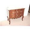 Image 1 : FRENCH PROVENCIAL STYLE CHERRY TWO-DRAWER SID…