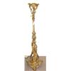 Image 1 : ROCOCO STYLE BRONZE DORE' TORCHERE, late 19th…