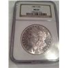 Image 1 : 1881-S NGC MS-64 MORGAN SILVER DOLLAR
