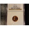 Image 1 : 1955-S LINCOLN CENT GRADED MS67-RD BY NGC