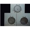 Image 2 : 1954 P/D/S WASHINGTON SILVER QUARTERS