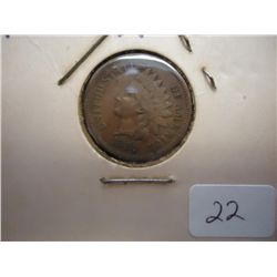 1880 INDIAN HEAD CENT (VERY FINE+)