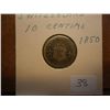 Image 1 : 1850 SWITZERLAND 10 CENTIMES SILVER