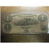 Image 1 : 1856 $1 MERCHANT'S PLANTERS BANK OF GEORGIA