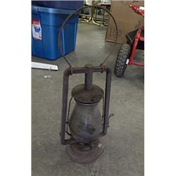 ANTIQUE HURRICANE LANTERN