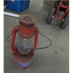 ANTIQUE HURRICANE LANTERN