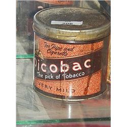 picobac tobacco tin Decorating with vintage items picobac tobacco tin OLD CANADIAN