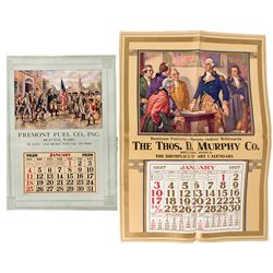 Washington Broadside Calendars -