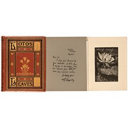 Lotos Leaves Stories Essays and Poems 1st Edition - New York, NY