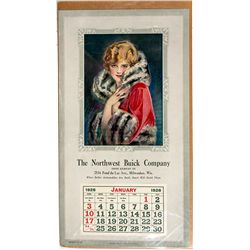 1926 Buick Calendar -