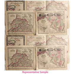 Series of 1864 United States Maps -