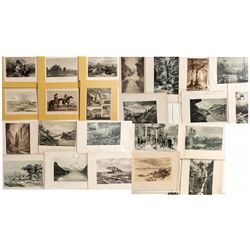 Western Illustrations & Lithographs -