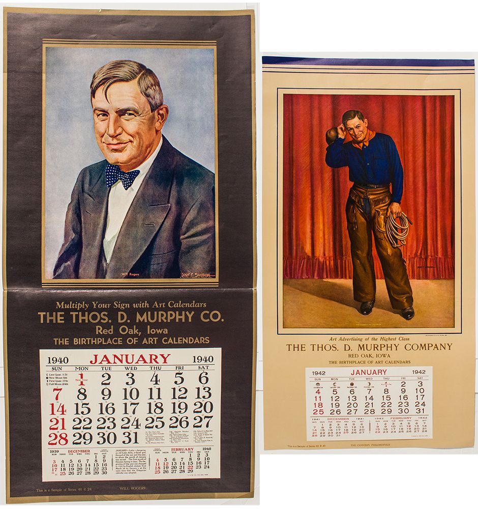 Will Rogers Calendar Duo Will Rogers Calendar Duo