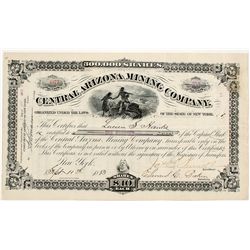Central Arizona Mining Co. Stock Certificate  -  AZ