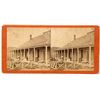 Image 1 : Arizona Fort Whipple Hospital Stereo View Card - Prescott, AZ