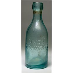 Union Blob Soda Bottle, Tombstone - Tombstone, AZ