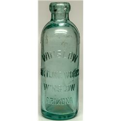 Very Rare Winslow Bottling Works Hutch - Winslow, AZ