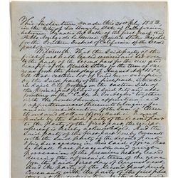 Early Los Angeles Land Transaction - Los Angeles, CA