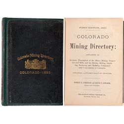 Colorado Mining Directory 1st Edition - , CO