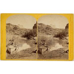 Powell Survey Colorado River Stereo View -  CO