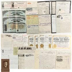 Colorado & Montana Ephemera Group - Leadville, Helena, CO