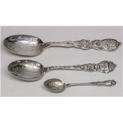 Colorado Silver Spoon Trio - Pike's Peak, CO