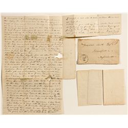 Jed Smith Letter, War of 1812 - Natchez, MS