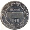 Image 1 : Nevada Motor Vehicle License Medallion - Carson City, NV