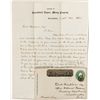 Image 1 : Consolidated Virginia Mining Co. Letter & Cover - Virginia City, NV