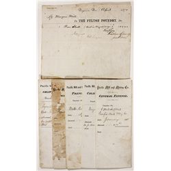 Pacific Mill & Mining Co. Mill Reports - Virginia City, NV