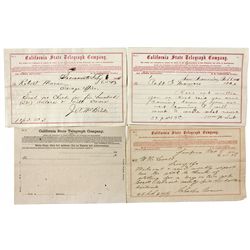 Telegram Collection Re: Comstock Acquisitions - Virginia City, NV