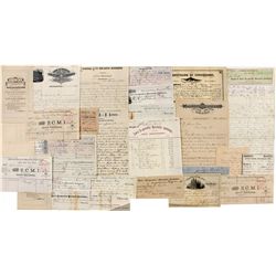 Mormon Merchantile Ephemera Utah Territory Collection - Salt Lake City, UT