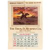 Image 1 : 1930 Russell Print Calendar -