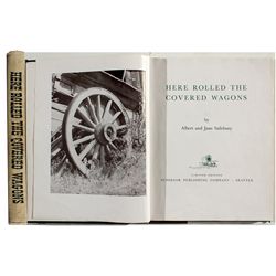 Here Rolled The Covered Wagons Book -