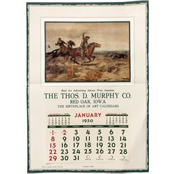 Murphy 1950 Calendar -