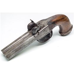 Double Barrel Percussion Pistol -