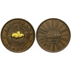 Rare Anchorage Nugget Token -  AK