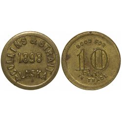 Rare Dated Gold Rush Token -  AK