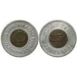 Dawson B-Metal Token - Dawson, AK