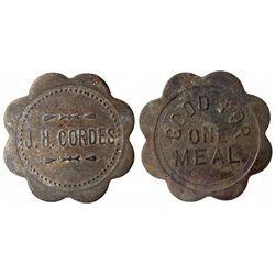 Cordes Arizona Territorial Token - Cordes, AZ