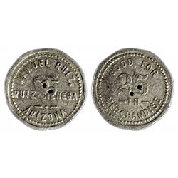 Manuel Ruiz Token - Ruiz Cienega, AZ