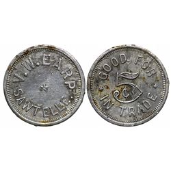 Virgil Earp Token - Sawtelle, CA